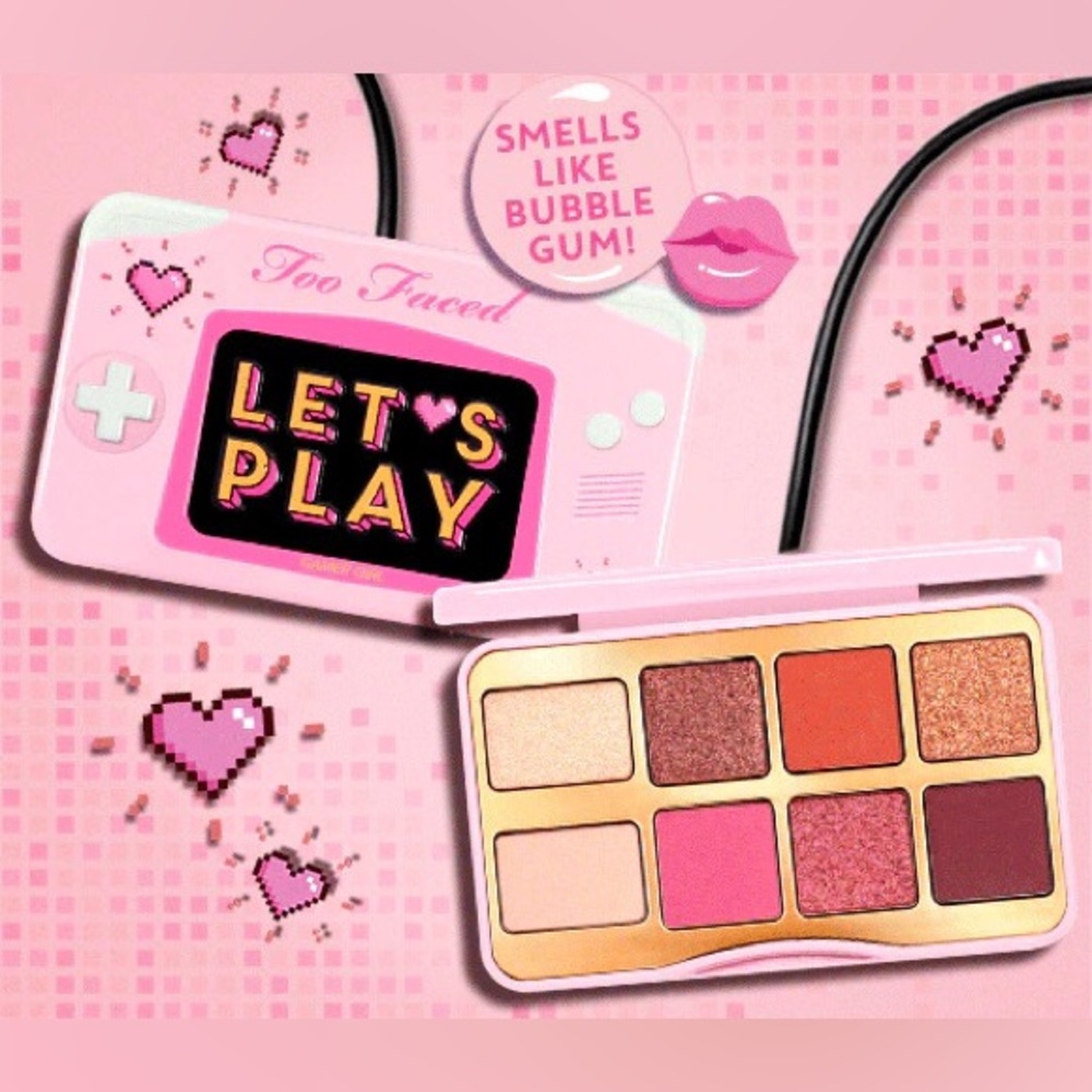 🆕🎮 “Let’s Play” Eyeshadow Palette - Too Faced - NEW IN BOX - Picture 3 of 5